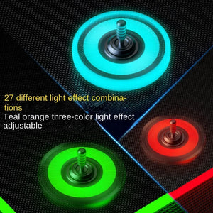 Luminous Metal Fidget Toy Hand Spinner Gyro Gyroscope Toy Stress Relief Toys